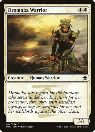 Dromoka Warrior [Dragons of Tarkir] | Exor Games Truro