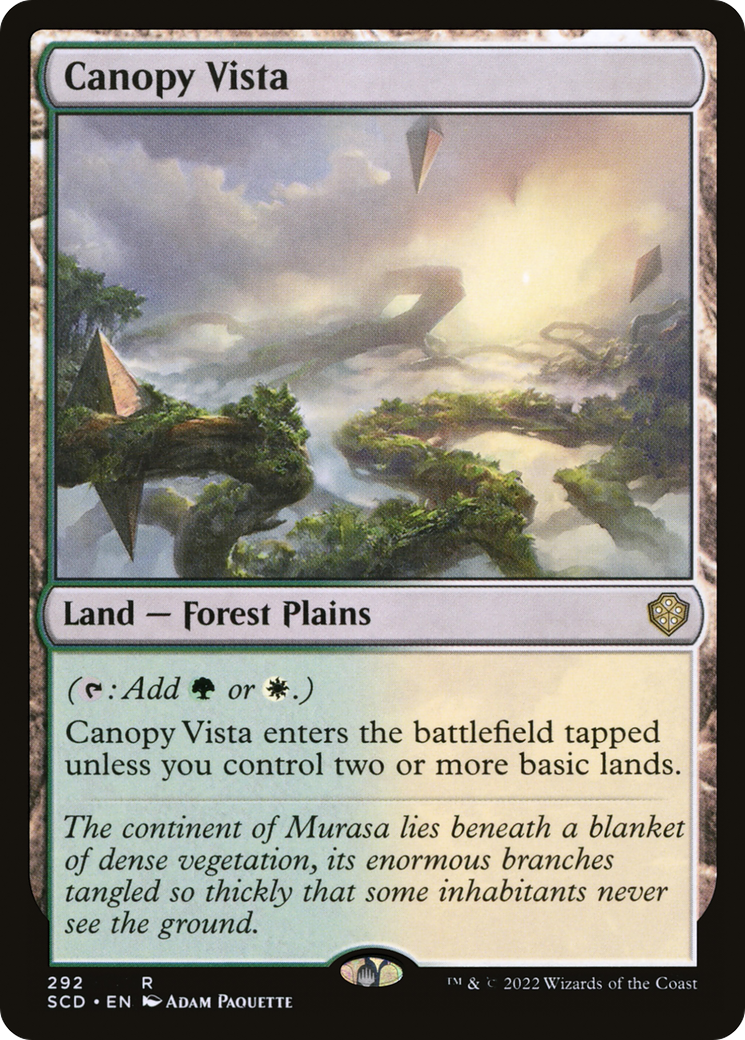 Canopy Vista [Starter Commander Decks] | Exor Games Truro