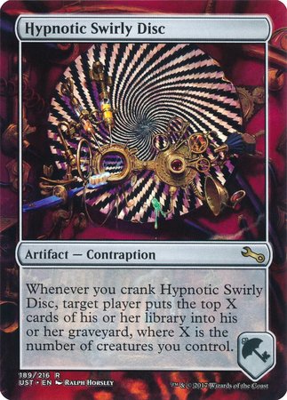 Hypnotic Swirly Disc [Unstable] | Exor Games Truro