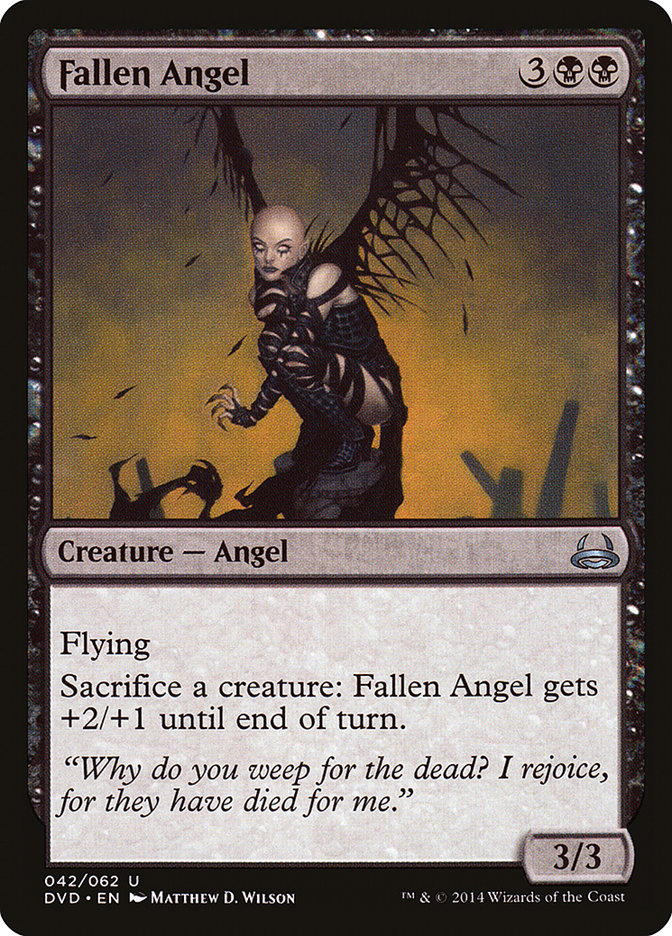 Fallen Angel (Divine vs. Demonic) [Duel Decks Anthology] | Exor Games Truro