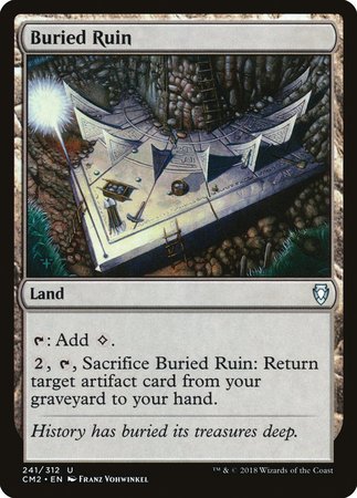 Buried Ruin [Commander Anthology Volume II] | Exor Games Truro