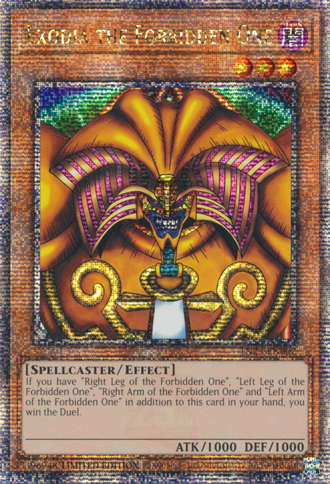 Exodia the Forbidden One [TN23-EN002] Quarter Century Secret Rare | Exor Games Truro