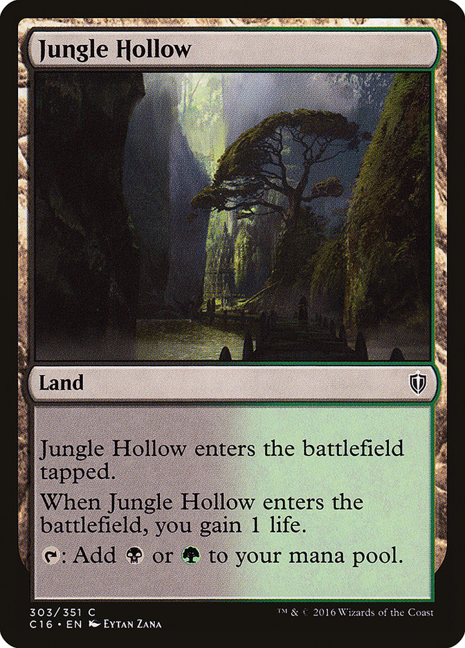 Jungle Hollow [Commander 2016] | Exor Games Truro
