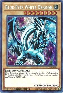 Blue-Eyes White Dragon [CT14-EN002] Secret Rare | Exor Games Truro