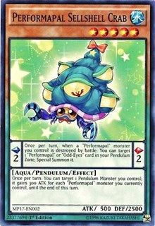 Performapal Sellshell Crab [MP17-EN002] Common | Exor Games Truro
