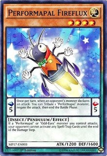 Performapal Fireflux [MP17-EN003] Common | Exor Games Truro