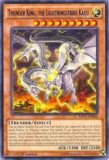 Thunder King, the Lightningstrike Kaiju [MP17-EN046] Rare | Exor Games Truro