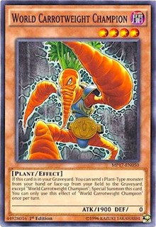 World Carrotweight Champion [MP17-EN050] Common | Exor Games Truro