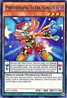 Performapal Extra Slinger [MP17-EN060] Common | Exor Games Truro