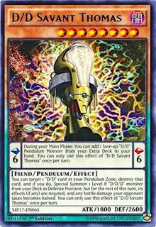 D/D Savant Thomas [MP17-EN065] Rare | Exor Games Truro