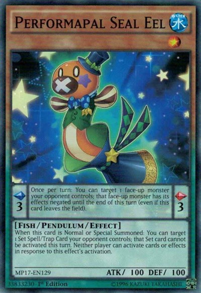 Performapal Seal Eel [MP17-EN129] Common | Exor Games Truro