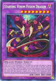 Starving Venom Fusion Dragon [MP17-EN147] Secret Rare | Exor Games Truro