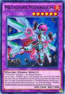 Metalfoes Mithrilium [MP17-EN148] Ultra Rare | Exor Games Truro