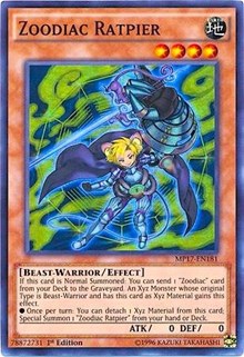 Zoodiac Ratpier [MP17-EN181] Super Rare | Exor Games Truro