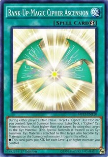 Rank-Up-Magic Cipher Ascension [MP17-EN210] Common | Exor Games Truro