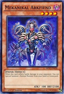 Mekanikal Arkfiend [MP17-EN236] Common | Exor Games Truro