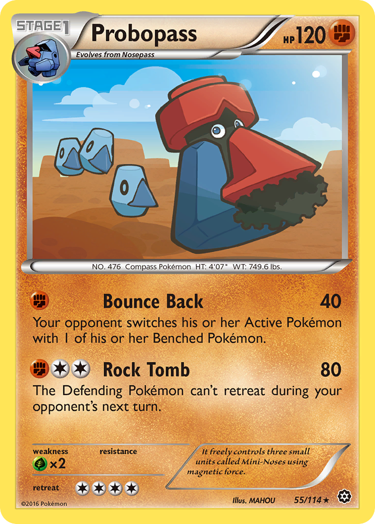 Probopass (55/114) [XY: Steam Siege] | Exor Games Truro