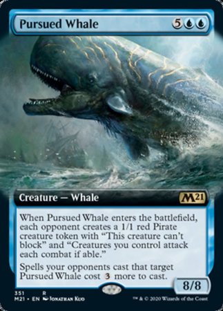 Pursued Whale (Extended Art) [Core Set 2021] | Exor Games Truro