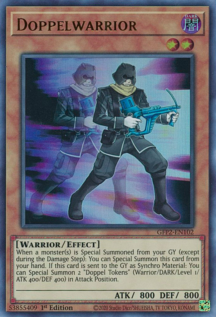 Doppelwarrior [GFP2-EN102] Ultra Rare | Exor Games Truro