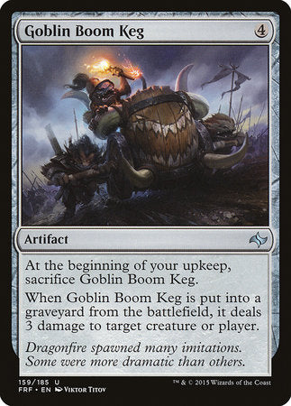 Goblin Boom Keg [Fate Reforged] | Exor Games Truro