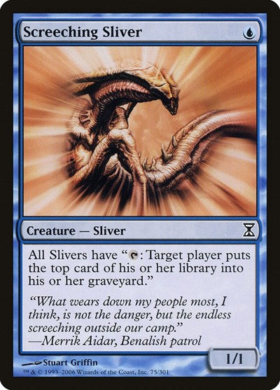 Screeching Sliver [Time Spiral] | Exor Games Truro