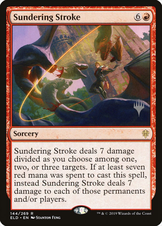 Sundering Stroke (Promo Pack) [Throne of Eldraine Promos] | Exor Games Truro