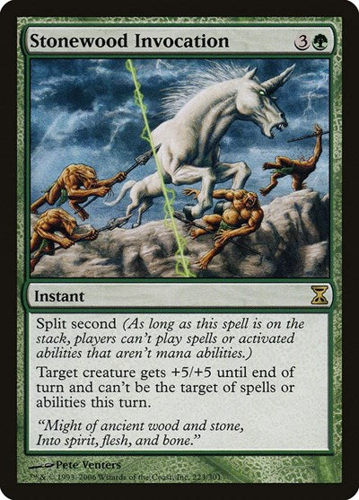 Stonewood Invocation [Time Spiral] | Exor Games Truro