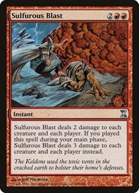 Sulfurous Blast [Time Spiral] | Exor Games Truro