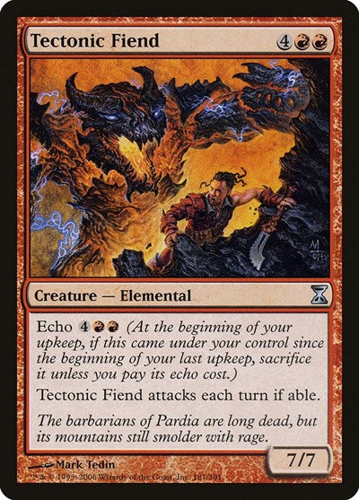 Tectonic Fiend [Time Spiral] | Exor Games Truro