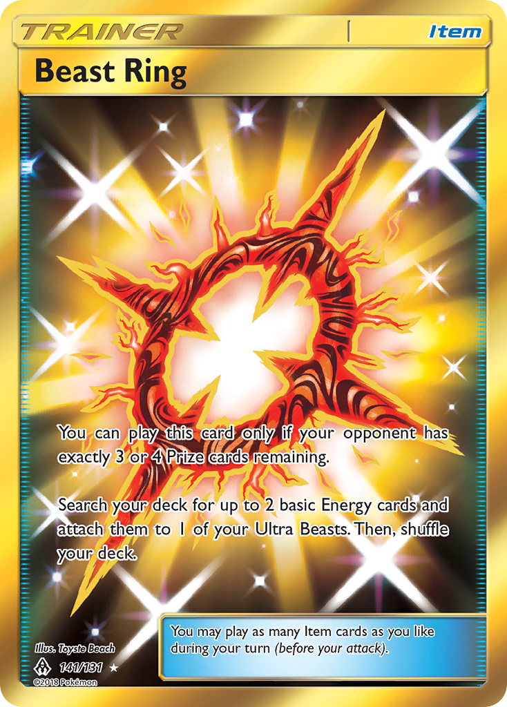 Beast Ring (141/131) [Sun & Moon: Forbidden Light] | Exor Games Truro