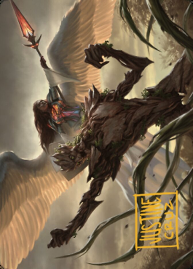 Strength of the Coalition Art Card (Gold-Stamped Signature) [Dominaria United Art Series] | Exor Games Truro