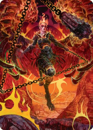 Zariel, Archduke of Avernus Art Card [Dungeons & Dragons: Adventures in the Forgotten Realms Art Series] | Exor Games Truro