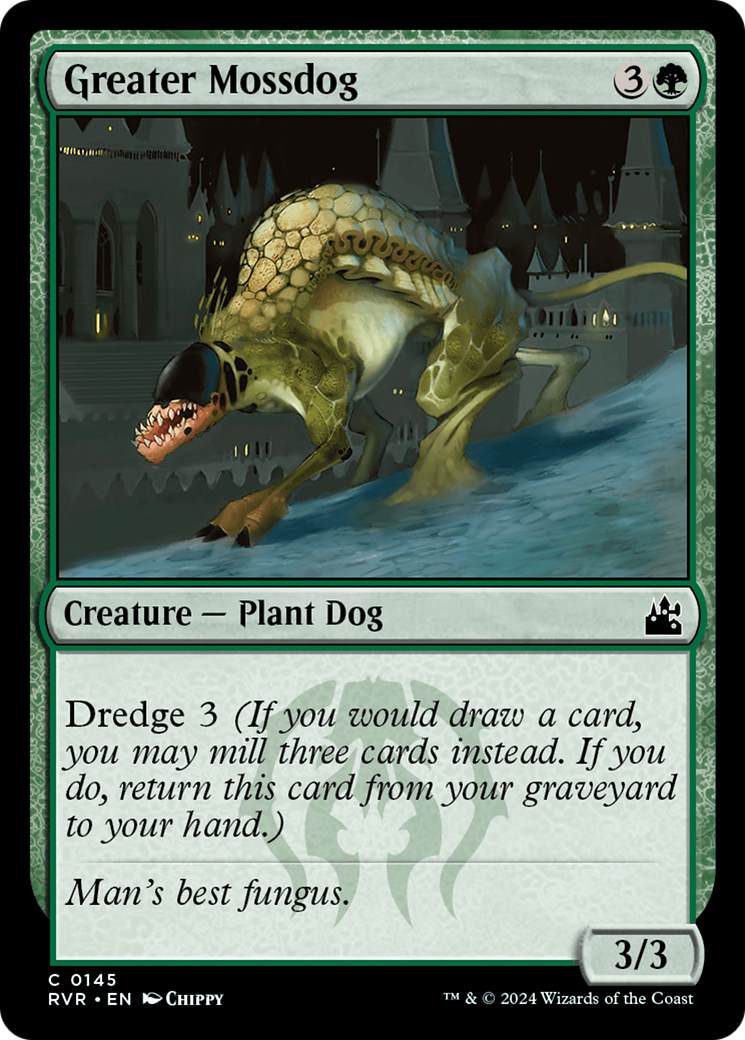Greater Mossdog [Ravnica Remastered] | Exor Games Truro