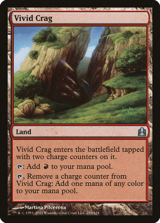 Vivid Crag [Commander 2011] | Exor Games Truro