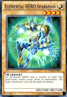 Elemental HERO Sparkman [DEM2-EN011] Common | Exor Games Truro