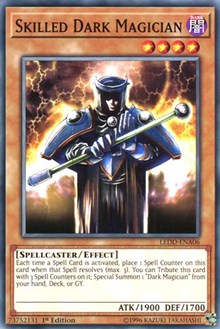 Skilled Dark Magician [LEDD-ENA06] Common | Exor Games Truro