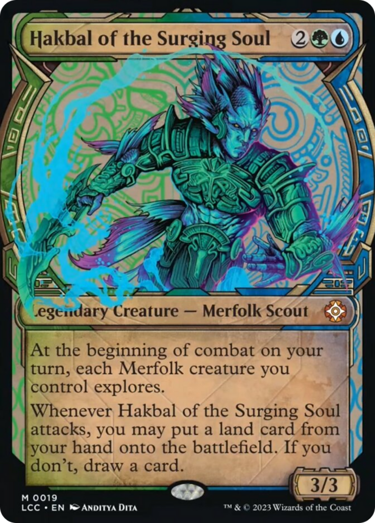 Hakbal of the Surging Soul (Showcase) [The Lost Caverns of Ixalan Commander] | Exor Games Truro