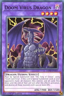 Doom Virus Dragon [LEDD-ENA37] Common | Exor Games Truro