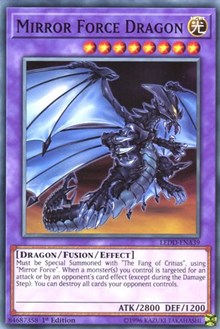 Mirror Force Dragon [LEDD-ENA39] Common | Exor Games Truro