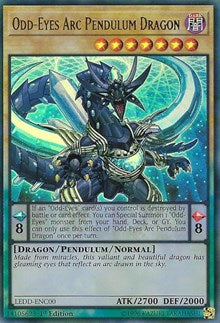 Odd-Eyes Arc Pendulum Dragon [LEDD-ENC00] Ultra Rare | Exor Games Truro