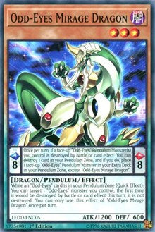 Odd-Eyes Mirage Dragon [LEDD-ENC05] Common | Exor Games Truro