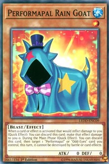 Performapal Rain Goat [LEDD-ENC09] Common | Exor Games Truro