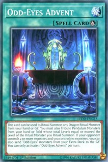 Odd-Eyes Advent [LEDD-ENC15] Common | Exor Games Truro