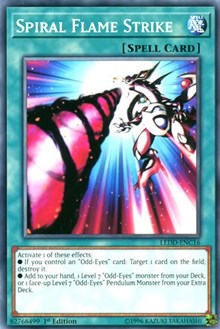 Spiral Flame Strike [LEDD-ENC16] Common | Exor Games Truro