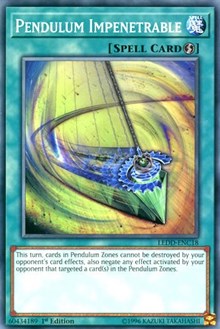 Pendulum Impenetrable [LEDD-ENC18] Common | Exor Games Truro