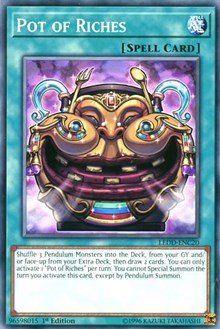 Pot of Riches [LEDD-ENC20] Common | Exor Games Truro