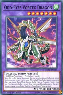 Odd-Eyes Vortex Dragon [LEDD-ENC27] Common | Exor Games Truro