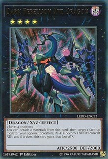 Dark Rebellion Xyz Dragon [LEDD-ENC32] Ultra Rare | Exor Games Truro