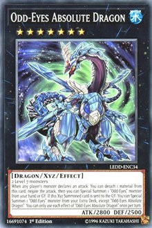 Odd-Eyes Absolute Dragon [LEDD-ENC34] Common | Exor Games Truro