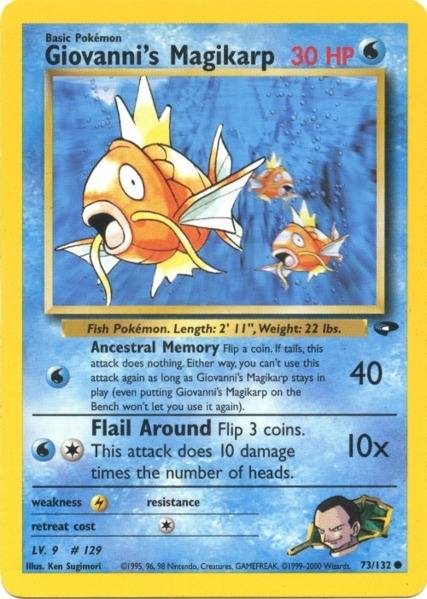 Giovanni's Magikarp (73/132) [Gym Challenge Unlimited] | Exor Games Truro